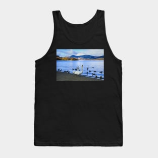 Loch Lomond Swans and Ducks Tank Top